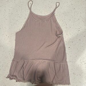 American Eagle Striped Tank Top